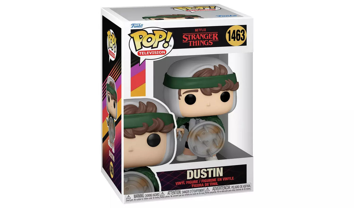 Funko POP Hunter Dustin with Shield Playset