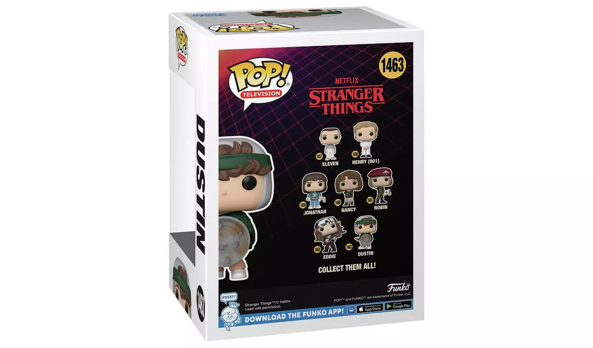 Funko POP Hunter Dustin with Shield Playset