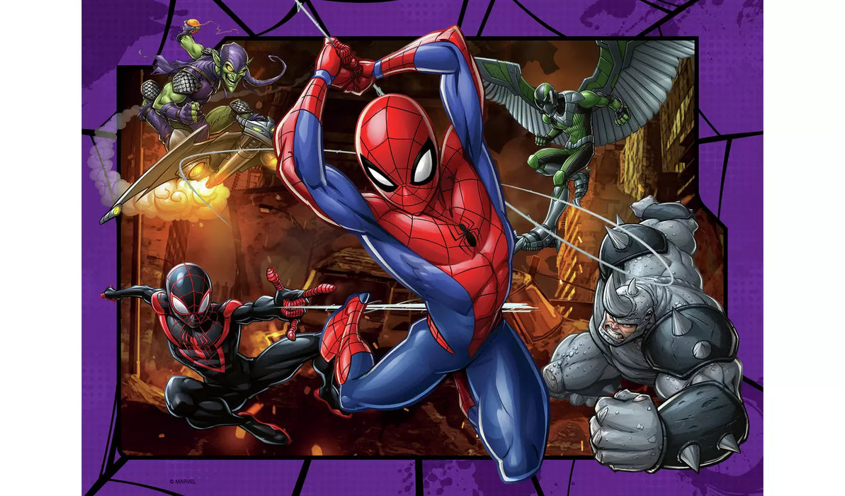 Ravensburger Spider-Man 4x100 Piece Puzzle