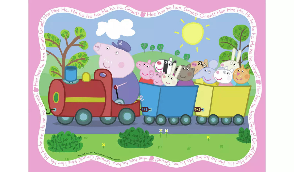 Ravensburger Peppa Pig 42 Piece Puzzle - 4 Pack