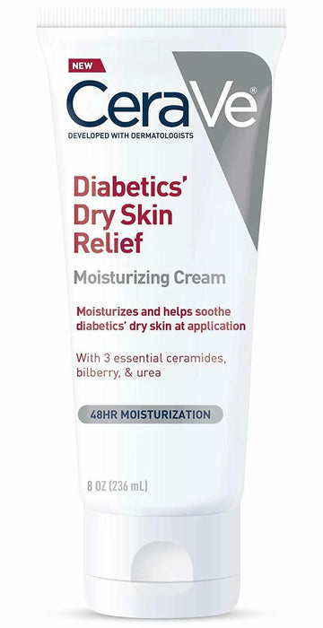 CeraVe Diabetics’ Dry Skin Relief Hand & Foot Cream, 3oz.