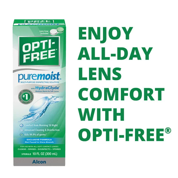 Opti-Free Puremoist Multi-purpose Contact Lens Solution, 10 fl oz