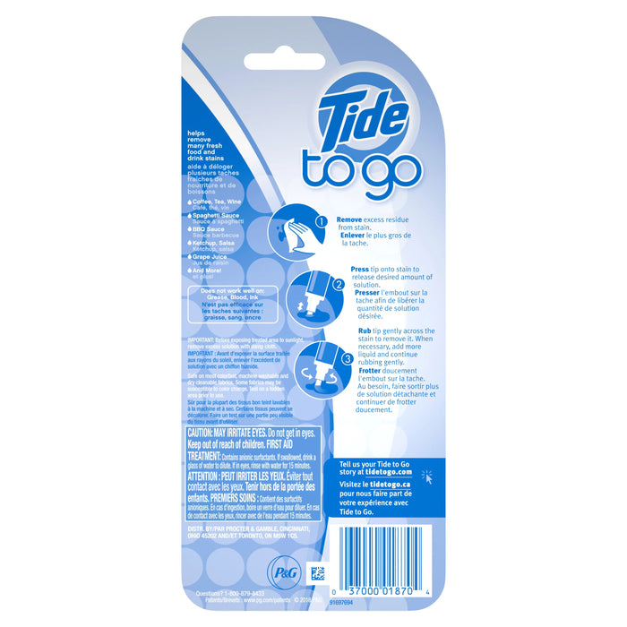 Tide-To-Go Instant Stain Removing Pen, 1 Count Pack