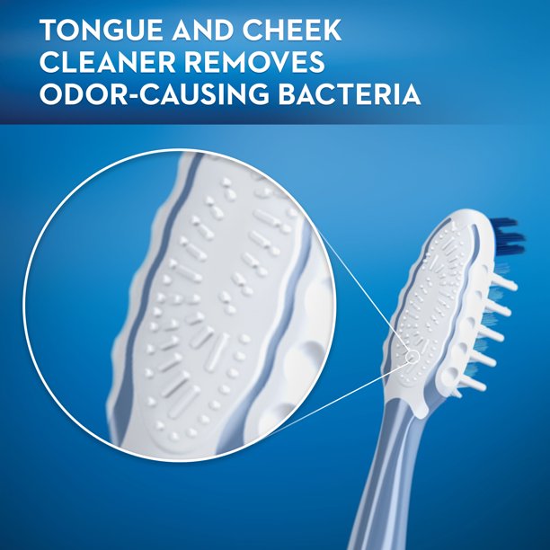 Oral-B CrossAction All In One Manual Toothbrush, Medium, 2 Ct