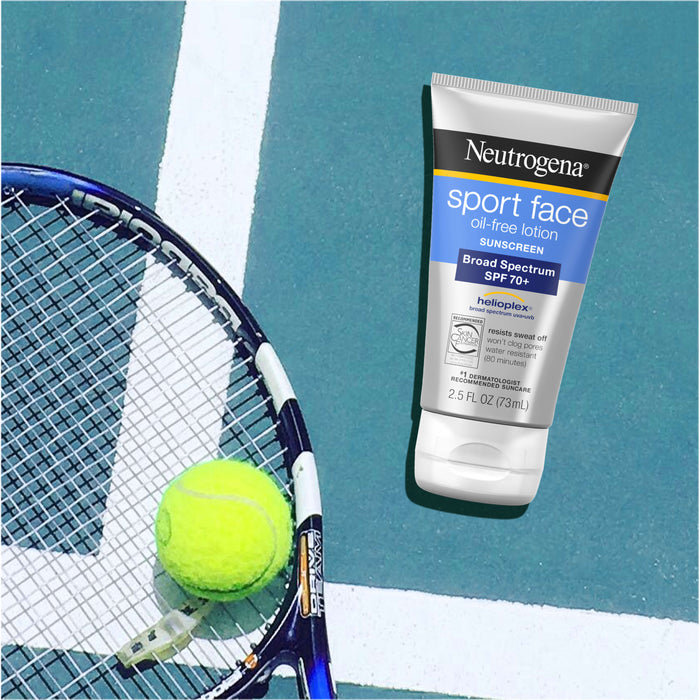 Neutrogena Sport Face Oil-Free Lotion Sunscreen, SPF 70+ 2.5 fl. oz