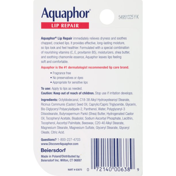 Aquaphor Lip Repair 0.35oz