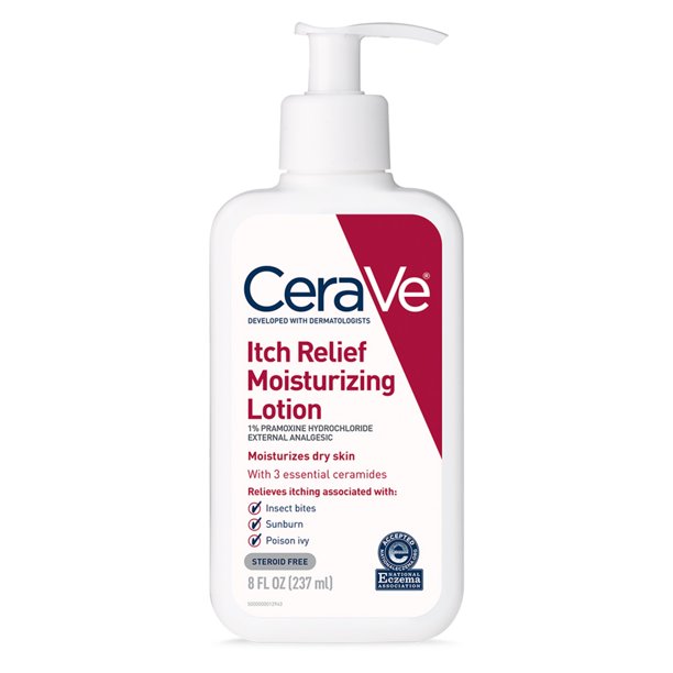 CeraVe Itch Relief Moisturizing Lotion, 8 Fl. oz.