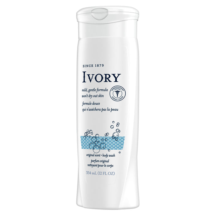 Ivory Body Wash Original Scent 12 oz