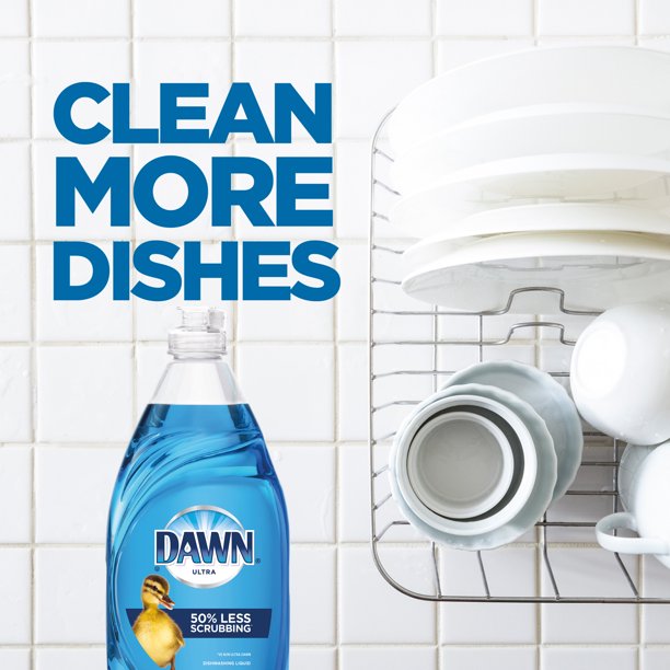 Dawn Ultra Dishwashing Liquid Dish Soap, Original Scent, 19.4 fl oz